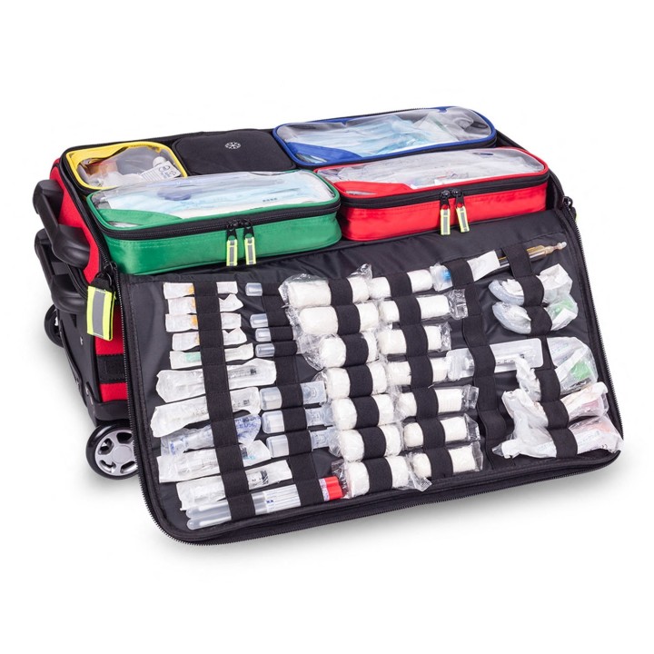 Trolley de Emergencias Respiratorias Elite Bags | Sanvex Medical