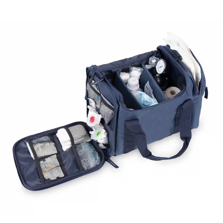 Botiquín Gran Capacidad Primeros Auxilios Jumble Elite Bags azul abierto